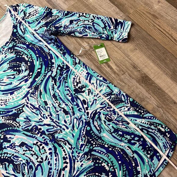 Lilly Pulitzer Bright Navy Crash the Bash Tammy Dress - Picture 9 of 12